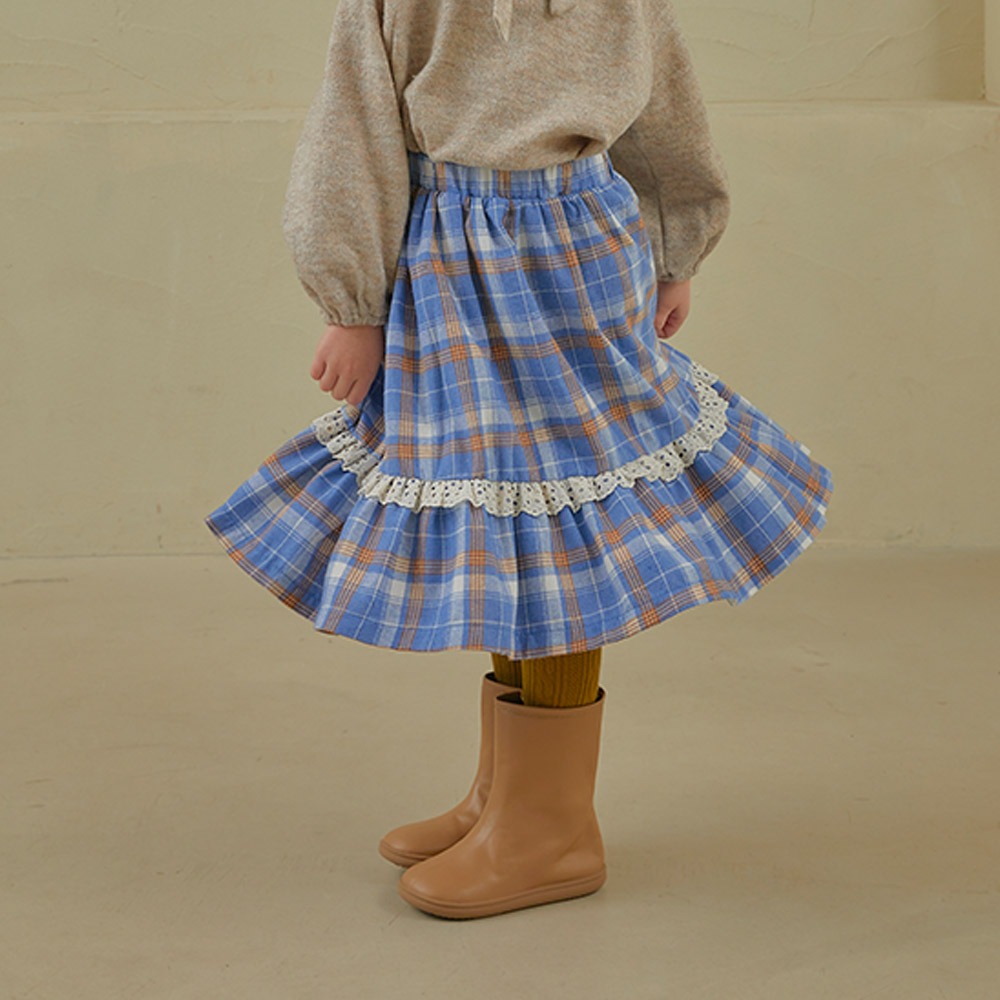 Tartan Lace skirt